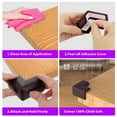 thumbnail image 4 of 12PCS Soft Corner Protector Baby Proofing Edge and Corner Guards, Safety Furniture Bumper for Fireplace, Table, Stair, Cabinet, 4 of 7