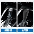 thumbnail image 3 of Cubierta de palanca de cambio de marchas, embellecedor de perilla de palanca de cambios Interior automotriz para Chevrolet Trax 2015-2021, negro, 3 of 7