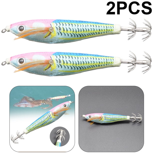JShteea 10cm/10g Anzuelo Cebo Cebos Artificiales Luminosos para Pesca en (azul)