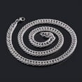 thumbnail image 3 of 3/4/5mm Stainless Steel Necklace Lobster Clasp Mens Wholesale Link Chain 18-30", 3 of 3