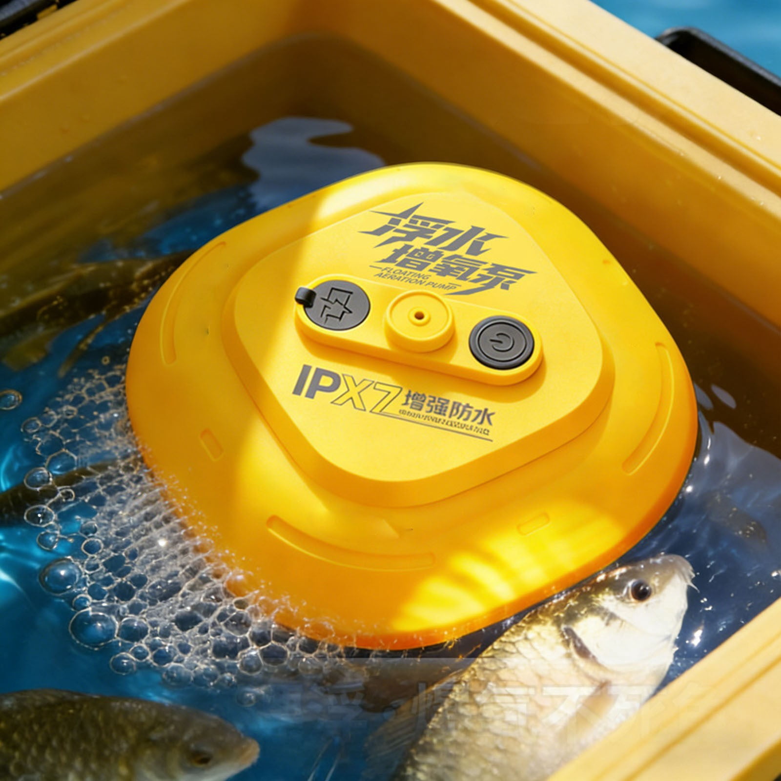 Kaireo Quiet Automatic Water Circulation Pump, Energy-Saving Submersible Pump, Durable Water Tool for Aquarium Maintenance and Outdoor Fishing
