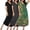 Black/Black Floral/Light Purple, variant on 3 Pack Long Nightgowns for Women Plus Size House Dress Short Sleeve Night Gown V Neck Casual Nightshirt