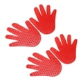 thumbnail image 4 of 2 Pairs Hand Shape Markers, Non Slip Palm Spot Marker Children Coordination Training Handprint Sheets for Kids, 4 of 8