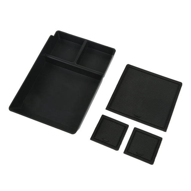 Boîte de Rangement pour Accoudoirs de Voiture, Raccordement Étanche Résistant à la Chaleur, Plateau d'Organisateur de Console Centrale de Remplacement Direct pour Voiture
