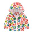 thumbnail image 3 of AOMPMSDX Print Windproof Autumn Zipper Kids Hooded Jacket Coat Baby Boys Toddler Grils Boys Coat&jacket Boys Coat&jacket Multicolor 3 Years-4 Years, 3 of 8