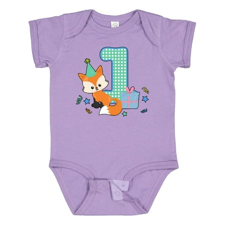 

Inktastic Im 1 Years Old with Fox Gift Baby Boy or Baby Girl Bodysuit