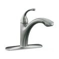 thumbnail image 2 of KohlerForté Single-Hole Or 3-Hole Kitchen Sink Faucet with 10-1/8" Pull-Out Spray Spout, Vibrant Stainless, 2 of 2