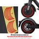 thumbnail image 4 of Ciclismo Adhesivo reflectante protector de bujes de rueda para scooter M365 Pro 1s (rojo) Likrtyny Para estrenar, 4 of 9