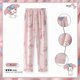thumbnail image 4 of Sanrio Hello Kitty pantalones de pijama Anime Kuromi Cinnamoroll My Melody camisón de franela Kawaii Y2K niñas ropa de descanso de felpa invierno, 4 of 4