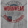thumbnail image 2 of Patriotic American Workwear Tradition Plus Size Long Sleeve Graphic Tee Shirt Brisco Brands 2X, 2 of 6