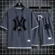 thumbnail image 5 of Conjunto de ropa deportiva de gimnasia para hombre de punto rápido, camiseta y pantalones cortos casuales de alta calidad, moda de verano, conjunto de 2 piezas, 2024, 5 of 5