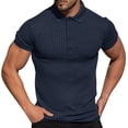thumbnail image 1 of Gibobby Playera Tipo Polo Hombre Playera Polo Hombre Manga Corta Moda Casual Camisa(Marina,M), 1 of 4