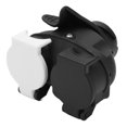 thumbnail image 1 of Adaptador de enchufe para remolque, adaptador de clavija para enchufe de remolque de 13 a 7 clavijas, aspecto llamativo, 1 of 9