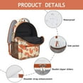 thumbnail image 4 of Stylish Waterproof Backpack with Fluffy Fox Design - Lightweight & Durable Student Bookbag for Daily Use, 4 of 5