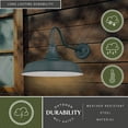 thumbnail image 4 of Vaxcel - Dorado 1-Light Outdoor Wall Sconce in Farmhouse and Barn Style 12.25, 4 of 9