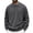 Dark Gray, variant on Mens Loose Crew Neck Pullover Long Sleeve Corduroy Casual Fashion Sweatshirt Daily Streetwear Men Everyday Outfits