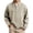 D116/Khaki, variant on Afdoent Men's Polo Shirts Timeless Washed Long Sleeve Shirt For With Classic Crew Neck And Button Placket Fashion