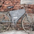 thumbnail image 3 of Masterpiece Art Gallery Live Free Bicycle Against Brick Building By Studio Arts Canvas Art Print 24" x 36", 3 of 4