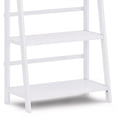 thumbnail image 4 of Simpli Home Acadian Solid Wood Bookcase In White, 4 of 14