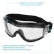 thumbnail image 1 of Vikye Gafas Protectoras, Gafas de Seguridad antiniebla a Prueba de Polvo para ni?os, Gafas Unisex Impermeables para ni?os, Ciclismo, Gafas de Seguridad Protectoras contra el Viento(Negro) Ecomeon no, 1 of 6