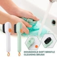 thumbnail image 5 of Jahhsay® Liquid Household Shoe Washing Brush Soft Bristles Laundry Cleaning Collar P1R7, 5 of 7