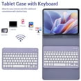 thumbnail image 3 of Fit Tablet Case Fit for A16 11th Generation 11 Inch 10th Generation 10.9 Inch 7 Color Backlit Detachable Keyboard Tablet Protective Case, 3 of 7
