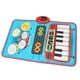 thumbnail image 4 of Tapete Musical 2 en 1 para bebé, teclado de Piano, tambor para niños pequeños, tapete de juego Musical táctil portátil para educación temprana, 4 of 9