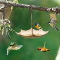 thumbnail image 6 of Umbrella Shaped Bird Feeder Hanging Tray,Seed Tray for Bird Feeders,Hanging Tray Bird Feeder,Bird Trough Bird Feeder Bird Bath Hanging Bird Feeder Tray for Outdoors Garden Yard Decor 6.5"X7.08", 6 of 9