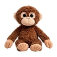 thumbnail image 2 of Cute Monkey Plush Doll Pillow, Soft Skin-Friendly High-Elastic Stuffed Rag Toy, Adorable Big Eyes Healing Sleep Companion for Childs Girls Birthday Christmas Festival Gift Home Car Decor, 2 of 8