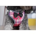 thumbnail image 2 of 1pc Pet Harness + Pet Leash - Classic Plaid Puppy Harness Kitty Lead Rope Set For Small Dogs Large Cats (s, Pink Plaid), 2 of 3