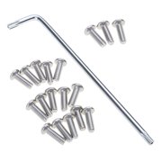 BIBABLYKE Complete Repair Screw Set Bottom Battery Cover Screws with Tool Original Screws Ninebots Screw Replacement
