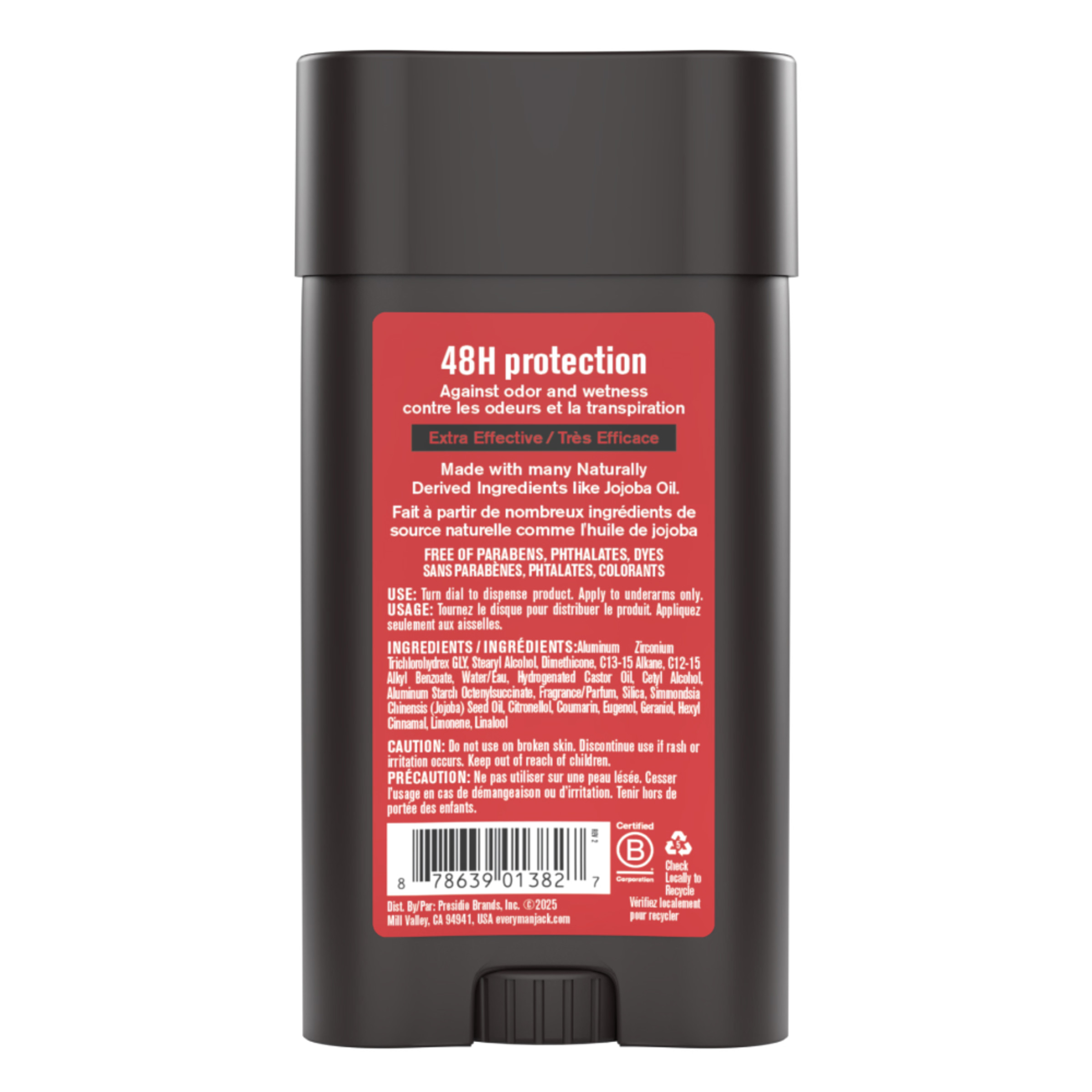 Every Man Jack Antiperspirant Deodorant Cedarwood 73 Grams