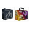 Pokemon Trading Card Game Sun & Moon Burning Shadows Elite Trainer Box and 2017 Spring Collectors Chest Tin Bundle, 1 of Each