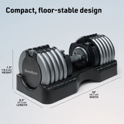 Set of Two NordicTrack 55 lb. Adjustable Dumbbells