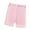 Pink, variant on Lopecy-Sta Girls Lounge Athletic Shorts Breathable Soft 4 Inch Lightweight Simple Active Shorts Sleep Bottoms