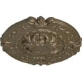 thumbnail image 3 of Ekena Millwork 16 3/8"OD x 1 3/4"P Southampton Ceiling Medallion (Fits Canopies up to 2 3/4"), Hand-Painted Warm Silver, 3 of 6