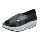 thumbnail image 2 of Verano Color sólido Suave antideslizante Mujer Cuña Columpio Zapato Mujer Zapato Flip Flop Wmkox8yii  shjk2033, 2 of 6