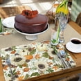 thumbnail image 2 of Wipe-Clean Reversible Decofoam Placemats, Farmhouse Fall, Set of 2, Made in The USA, 2 of 7
