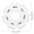 thumbnail image 4 of MasteelfCA Weekly Pills Box Compartment Medicine Box Travel Drugs Storage Box for Travel, 4 of 8