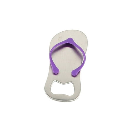 

Follure Creative Stainless Steel Beer Cartoon Slippers Bottle Opener Tool Purple
