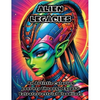 Kerby Rosanes, Coloring Book, Alien Worlds, 96 pages - Walmart.com