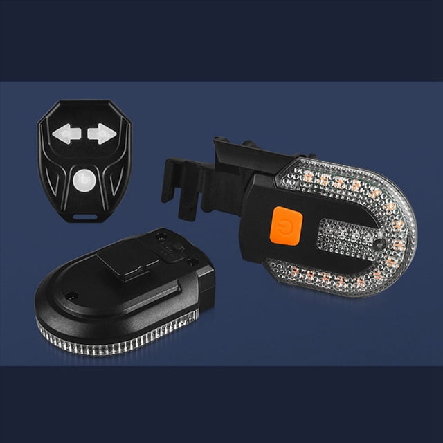 2X Juego de Luces Inteligentes para Bicicleta, Lámpara de para Bicicleta Recargable por USB, Linterna para Ciclismo, Accesorios para , Luz Trasera LED