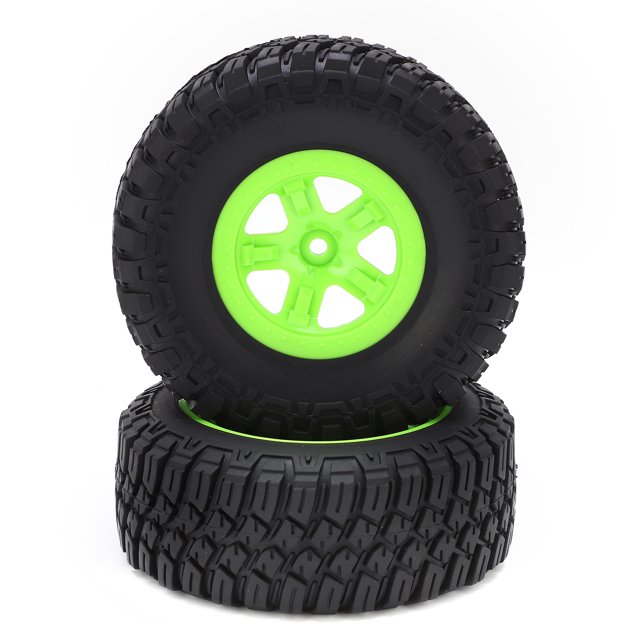 Neumático De Coche RC, Instalación Conveniente Neumático De Coche RC Duradero Estable Para Coche 1/10 RC Fyydes 1/10 RC Off Road Tire