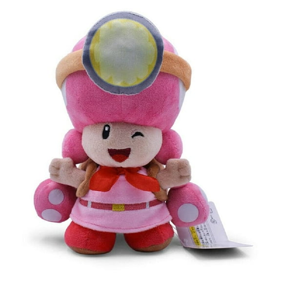 Captain Toad Series 8 Inches Toad Toadette Soft Stuffed Dolls Cute Plush