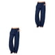 thumbnail image 4 of Pantalones sueltos para mujer Sonducket Tiempo libre azul violáceo S, 4 of 6