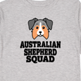 thumbnail image 4 of Inktastic Dog Australian Shepherd Squad Boys or Girls Long Sleeve Toddler T-Shirt, 4 of 5