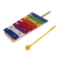 thumbnail image 2 of Tachiuwa Kids 8 Tones Aluminum Xylophone with Mallet Musical Early Learning Developmental, 2 of 8