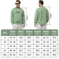 thumbnail image 7 of Pepypepy Men’s Cotton Crewneck Pullover – Lightweight Long Sleeve Sweatshirt in Solid Colors, S-XXL, 7 of 7