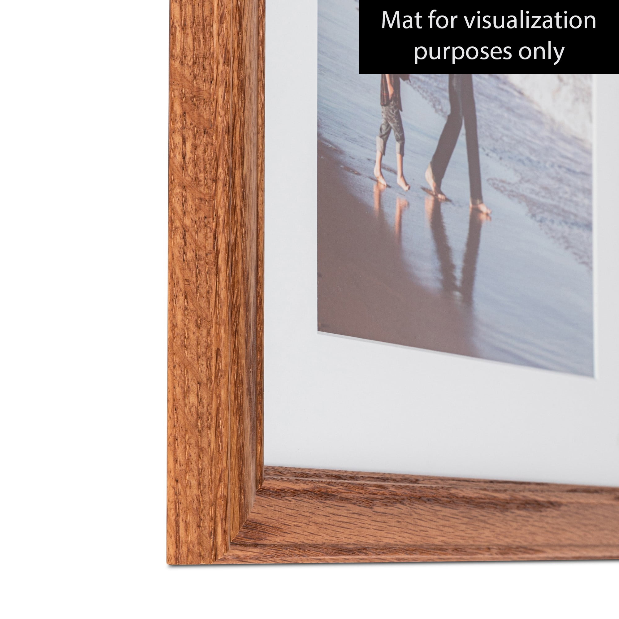 ArtToFrames 16" x 20" Honey Picture Frame, 16x20 inch Brown Wood Poster Frame (WOM-4085)