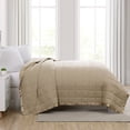 thumbnail image 4 of Beatrice Home Fashions, Down Alt Blanket with Satin Trim, Full/Queen, Tan, 4 of 6